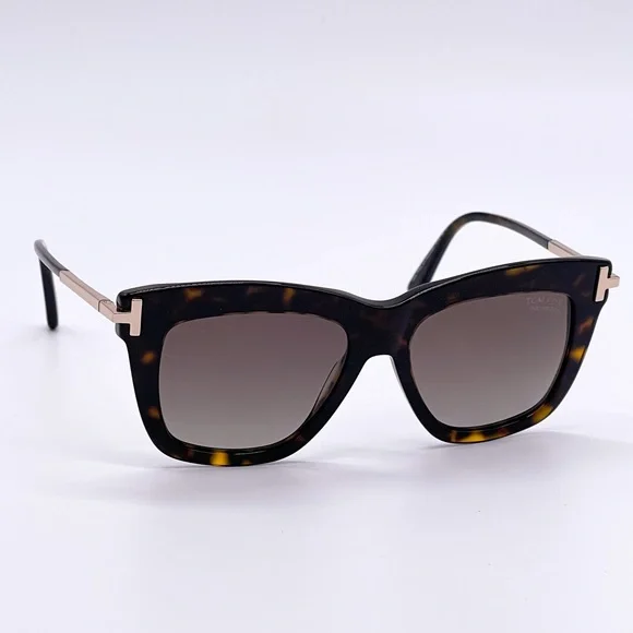 NEW TOM FORD DASHA POLARIZED WOMEN’S SUNGLASSES TF822 52H EYEWEAR FT0822/S - Picture 6 of 10